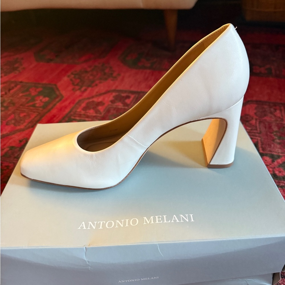 ANTONIO MELANI Cream Women's Heels